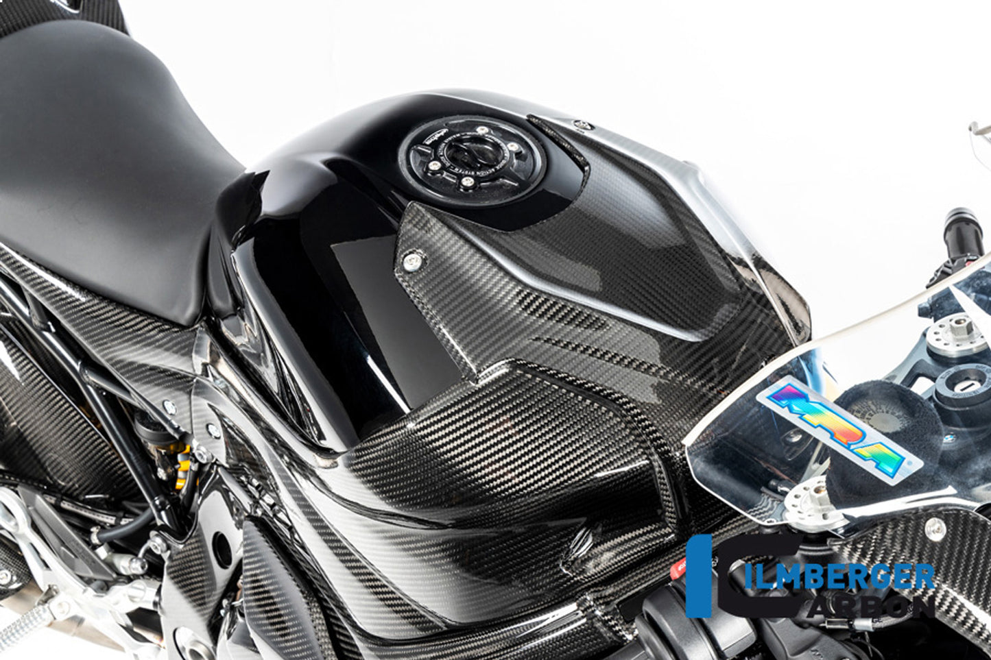 Ilmberger tank cover racing M 1000 RR - carbon - glossy