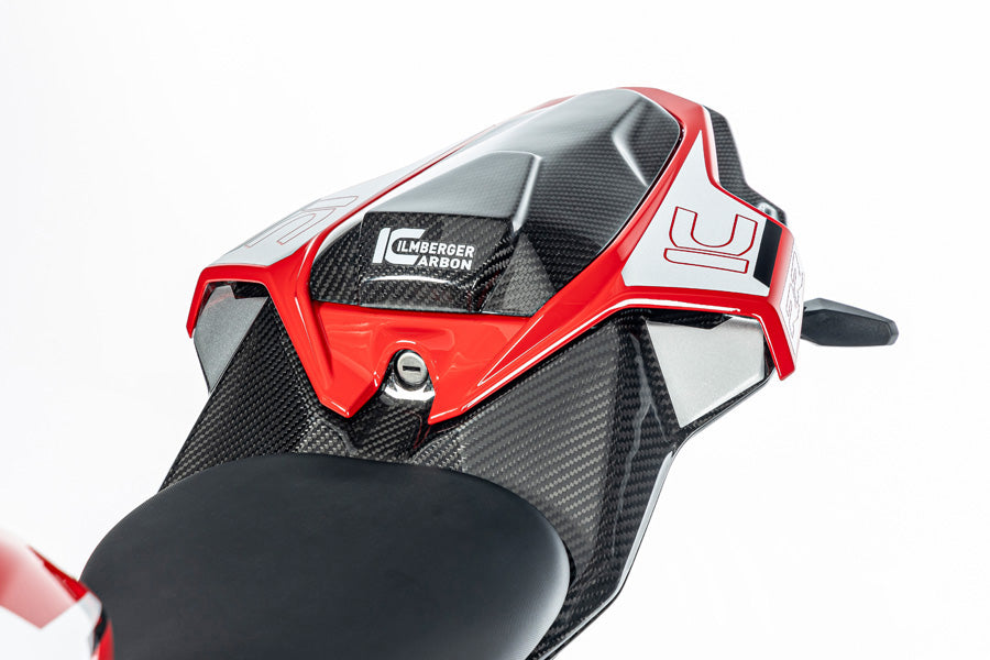Ilmberger Passenger Seat Cover M 1000 RR - carbon - glossy