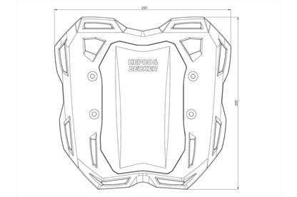 Luggage Rack Hepco & Becker Smartrack R12 G/S - black