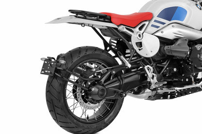 Wunderlich indicator bracket for wide number plates and original turn - 220mm - black