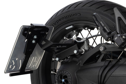 Wunderlich Number Plate Holder LOW R12 - black