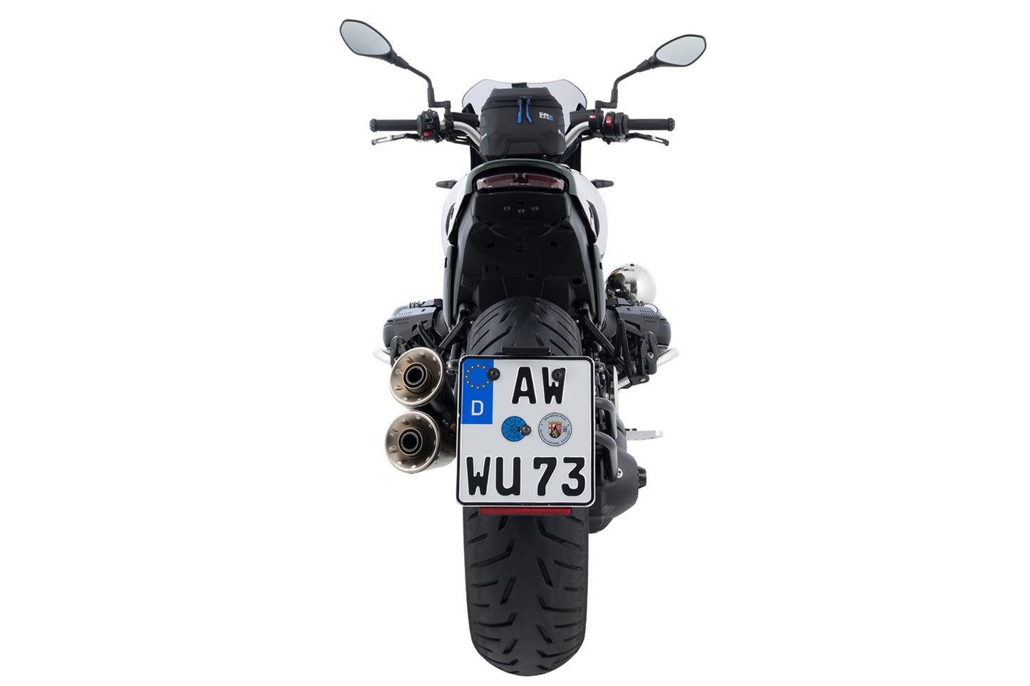 SWING License Plate Holder for Cardan Mount R 12 - black