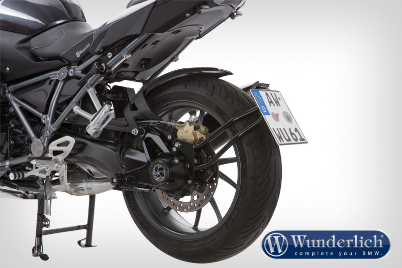 Wunderlich SWING tail section licence plate holder for shaft drive