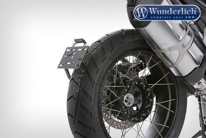 Wunderlich SWING tail section licence plate holder for shaft drive