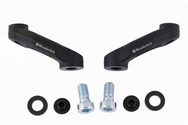 Mirror Adapter up + wide - Set - black