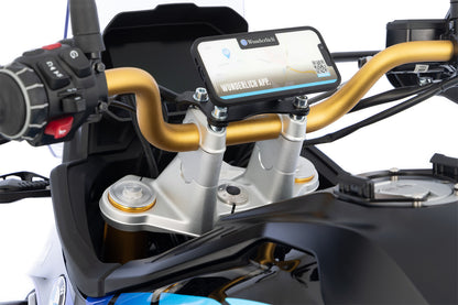 Handlebar riser ERGO PRO F 450 GS - 40mm - silver
