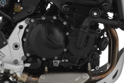 protective cover set for clutch, alternator and water pump - black