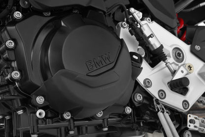 protective cover set for clutch, alternator and water pump - black