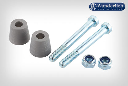 Wunderlich Handlebar riser ERGO - 25mm - silver