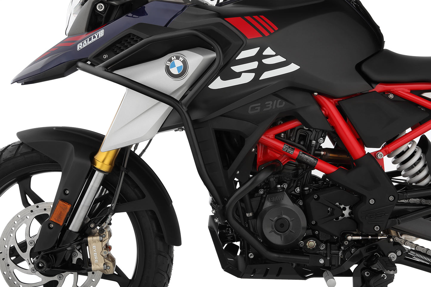 engine crash bar - black