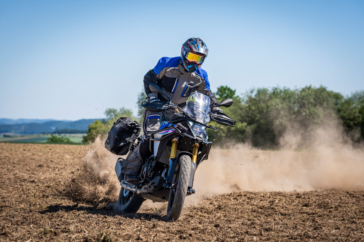 Radiator guard F 450 GS - black