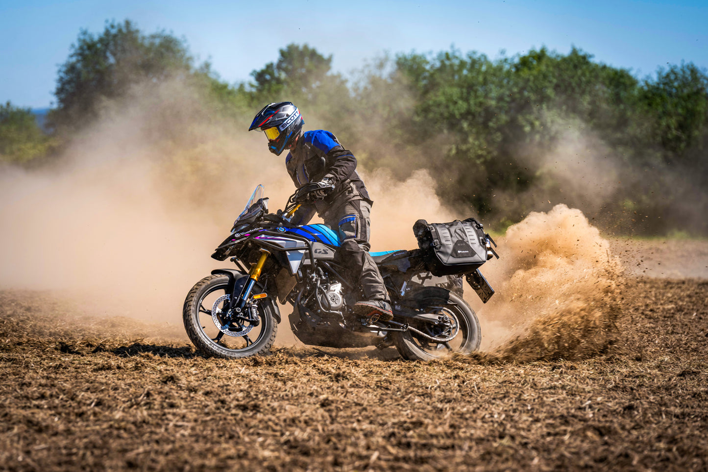 Engine protection bar F 450 GS - black