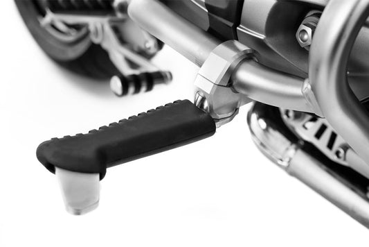 Protection bar foot rests - left and right - silver