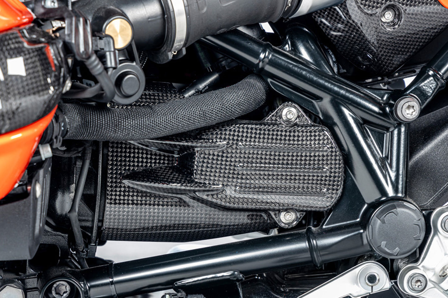 Ilmberger Starting motor cover R 12 nineT - carbon - glossy