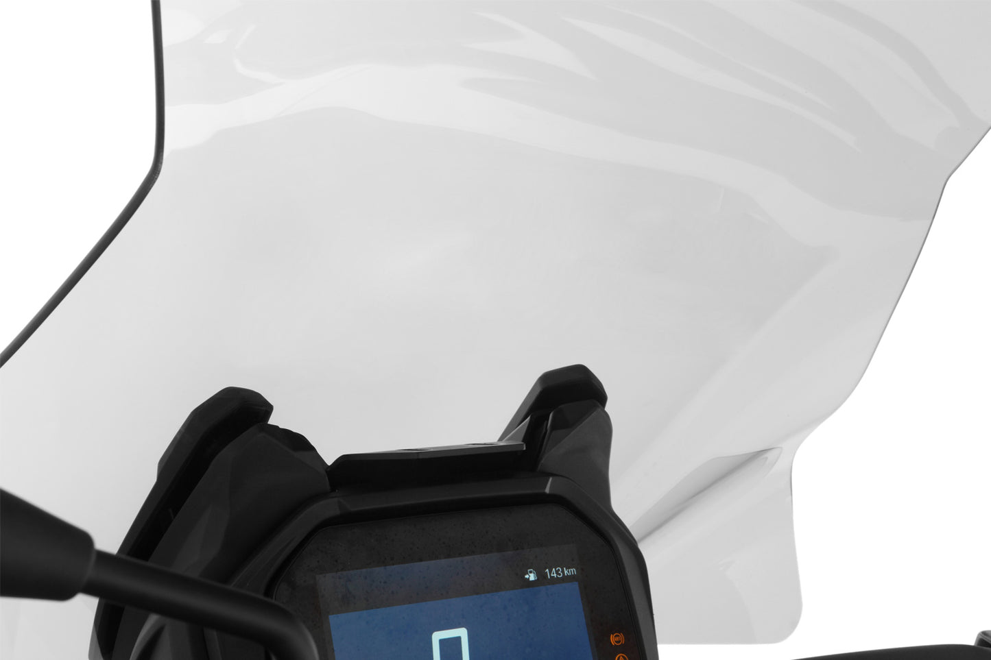 Windshield MARATHON - smoked grey