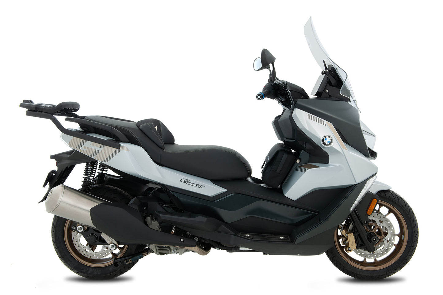 Top case carrier X-RACK C 400 GT - black