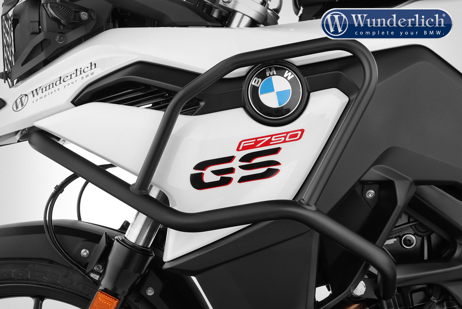 Wunderlich ADVENTURE tank protection bar - black