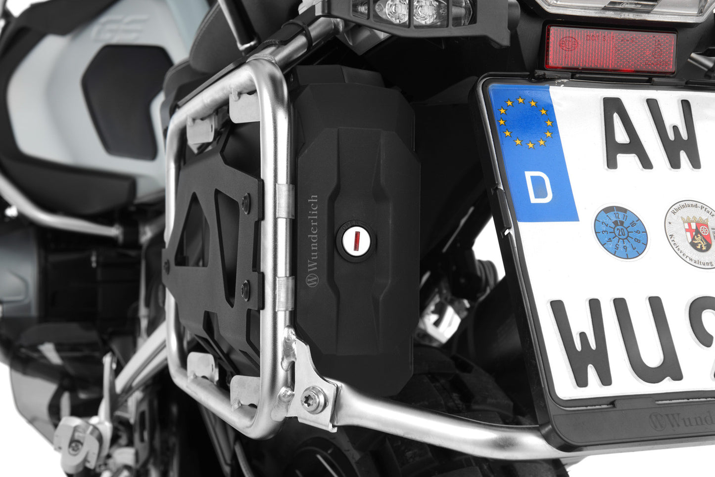 tool box with lock - incl. two keys - black