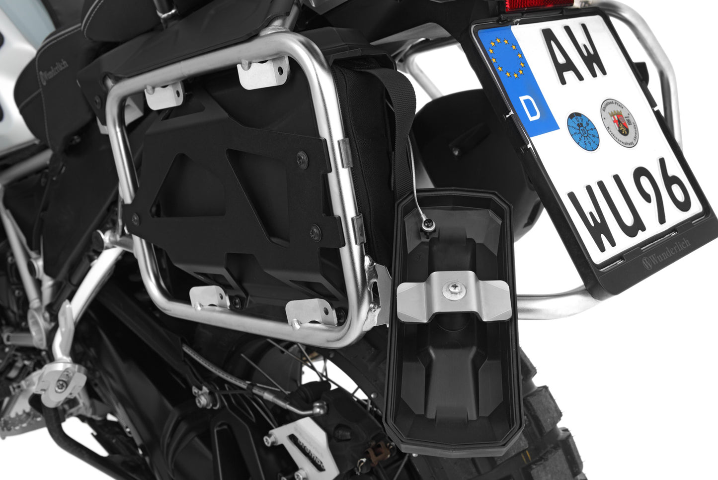 tool box with lock - incl. two keys - black