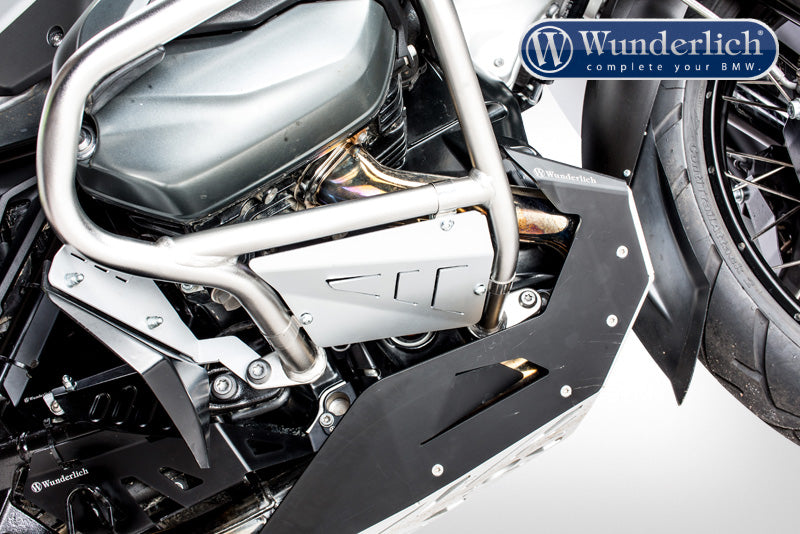 Wunderlich rock guard set for original BMW crash bars - silver