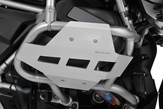 cylinder head protection for original engine protection bar -  silver