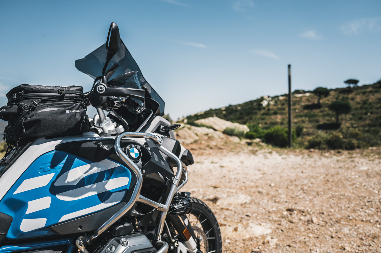 reinforcement bar for tank crash bar R1200 GS LC / Adv. – stainless steel