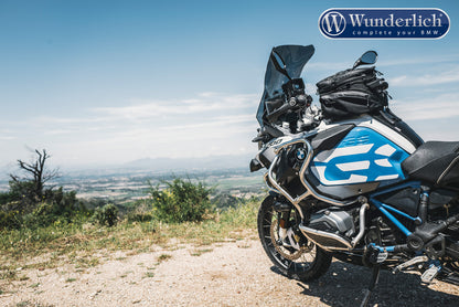 Wunderlich reinforcement bar for the original engine protection bar - Set - silver