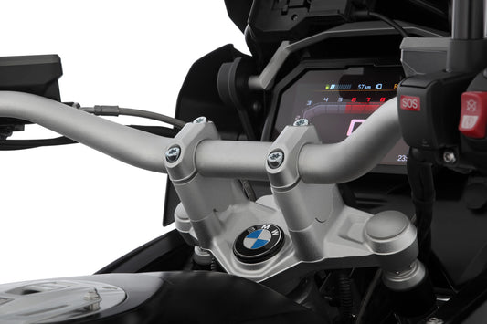 Handlebar riser ERGO PRO - 40mm - silver