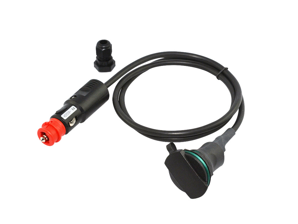 Tank bag power supply (straight socket)