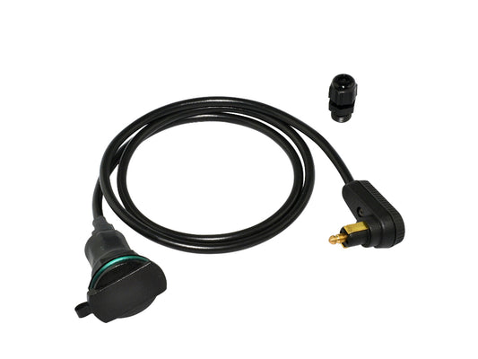 Tank bag power supply (right-angle plug )