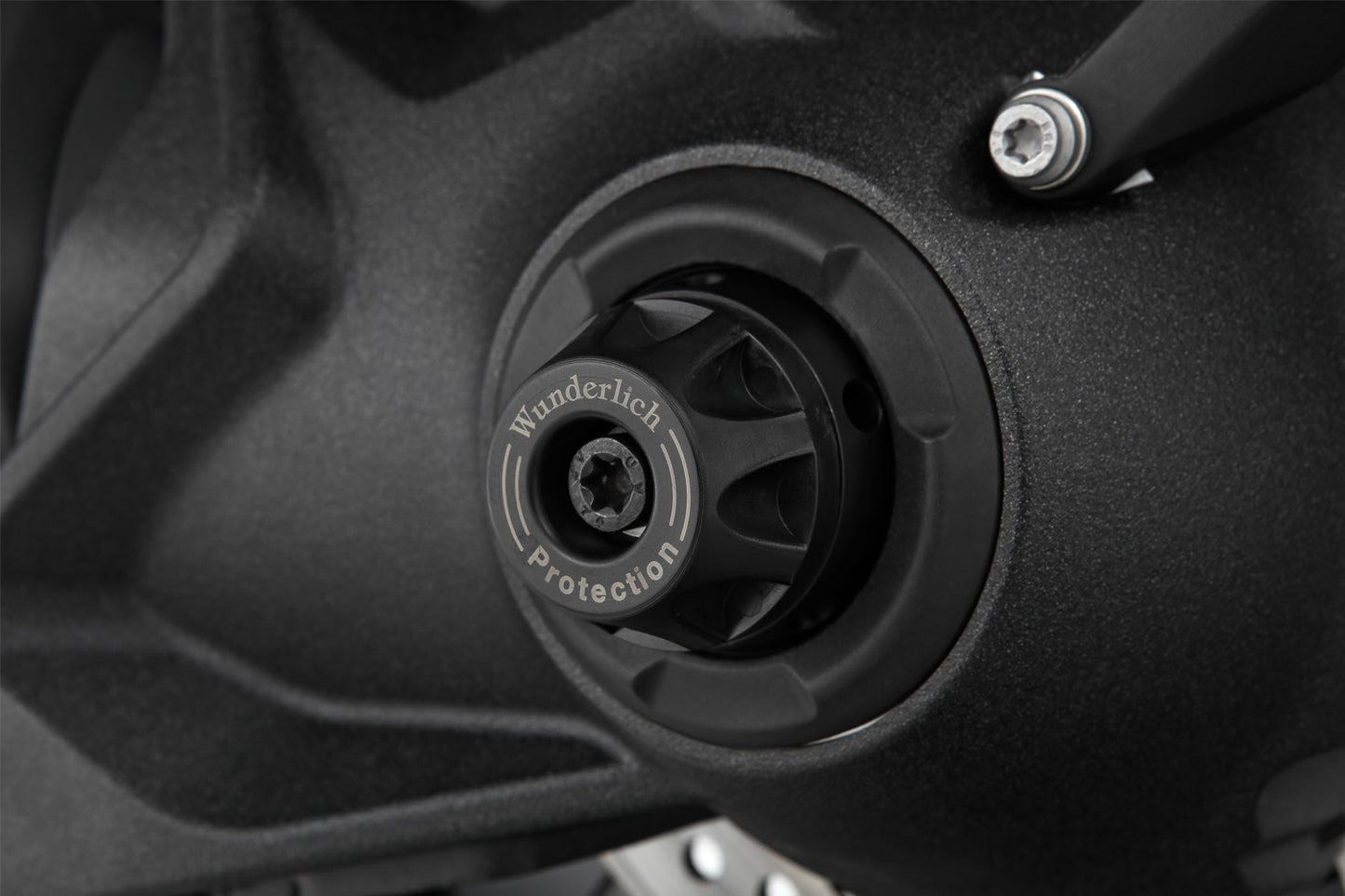 Crash pad hub cover - black