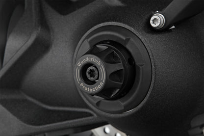 Crash pad hub cover - black