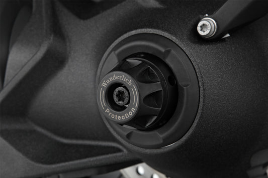 Crash pad hub cover - black