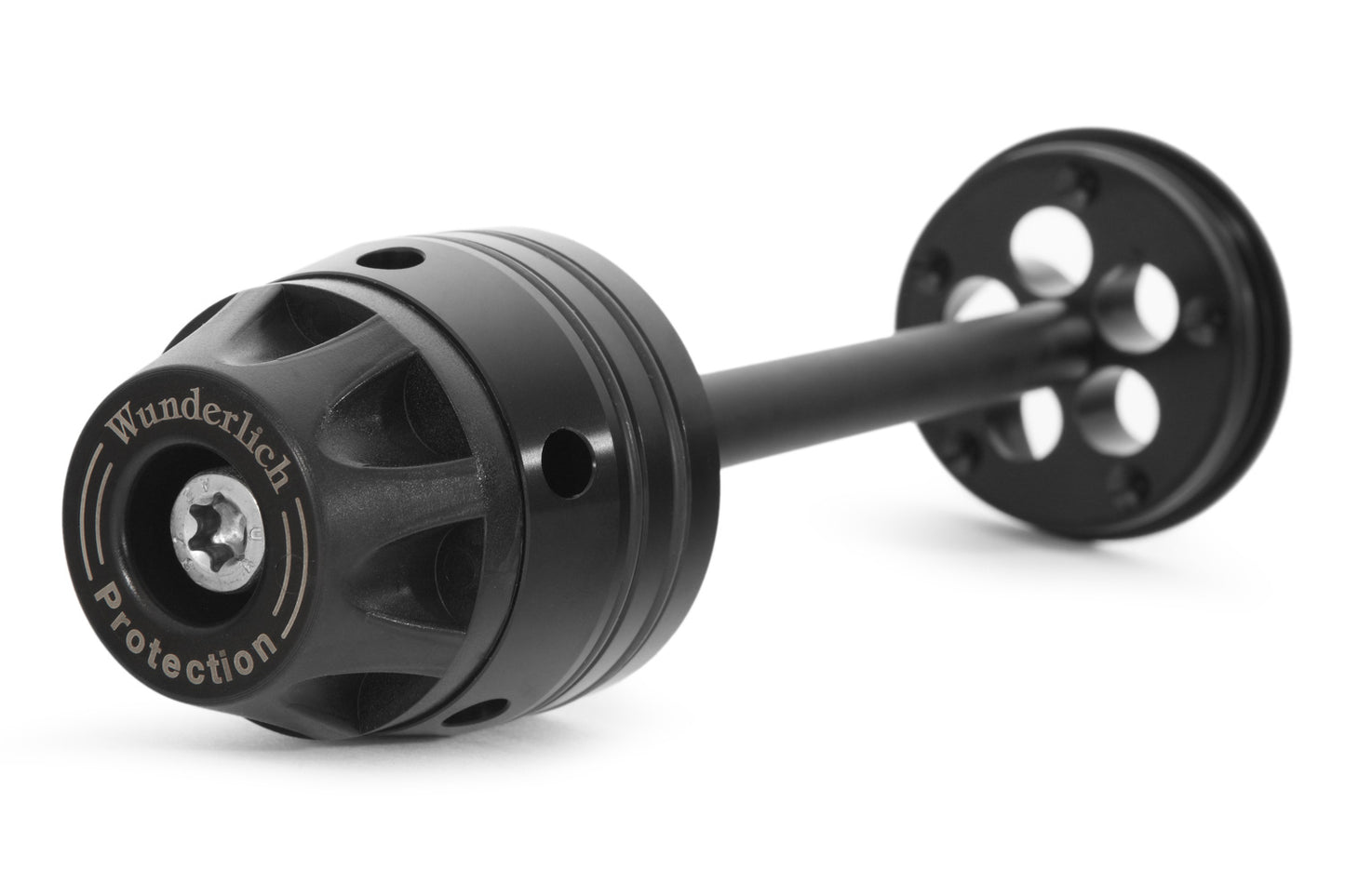 Crash pad hub cover - black