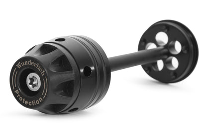 Crash pad hub cover - black