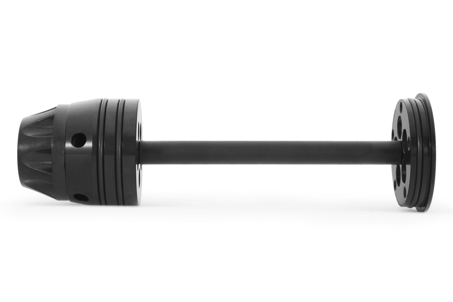 Crash pad hub cover - black