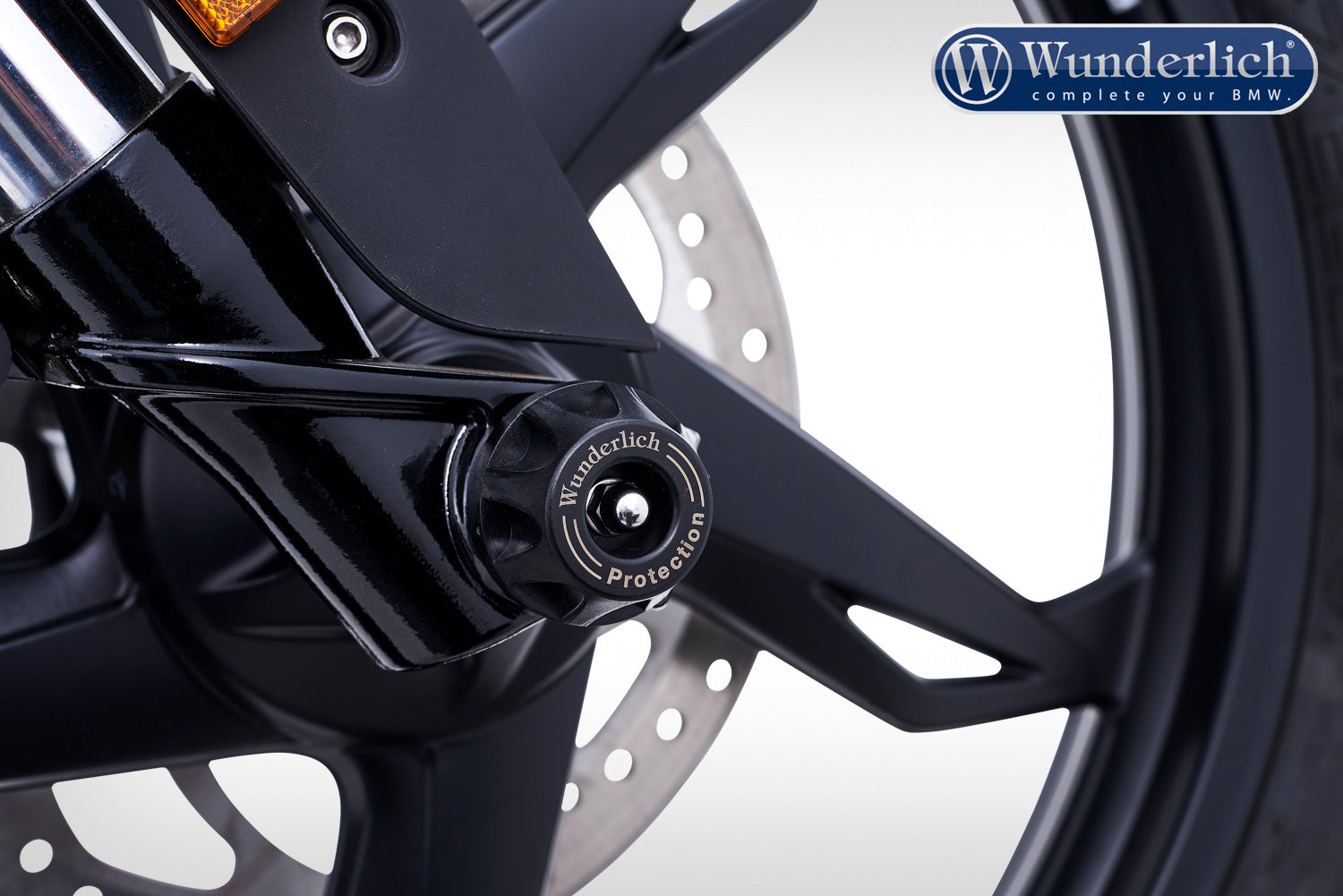 Wunderlich Crash Protectors DoubleShock - front - black