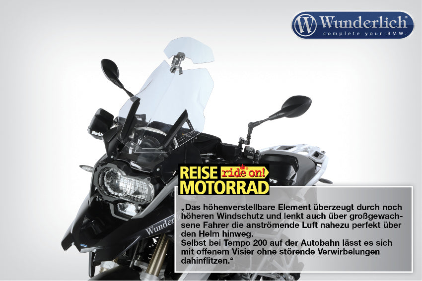Spoiler Vario-ERGO 3D R1200RS LC titanium - smoked