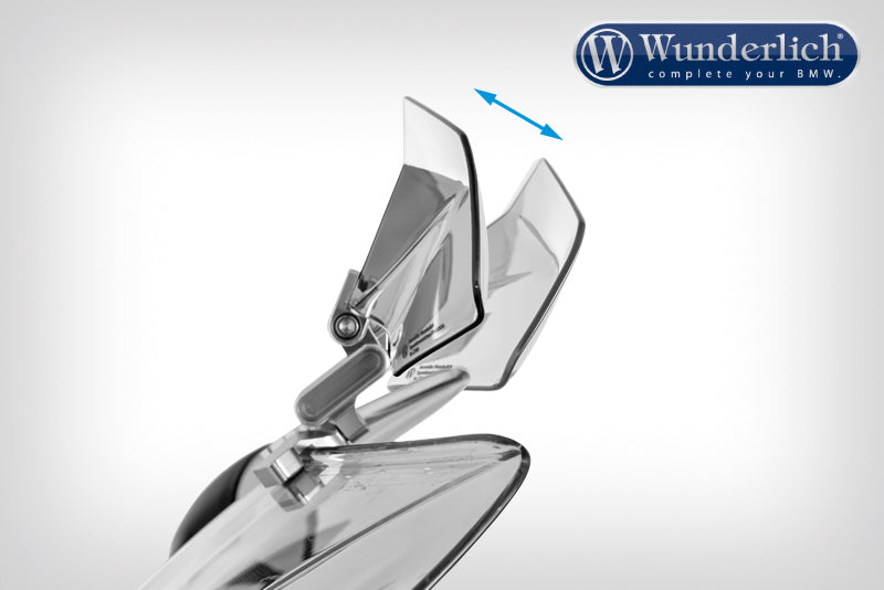 Spoiler Vario-ERGO 3D R1200RS LC silver - clear