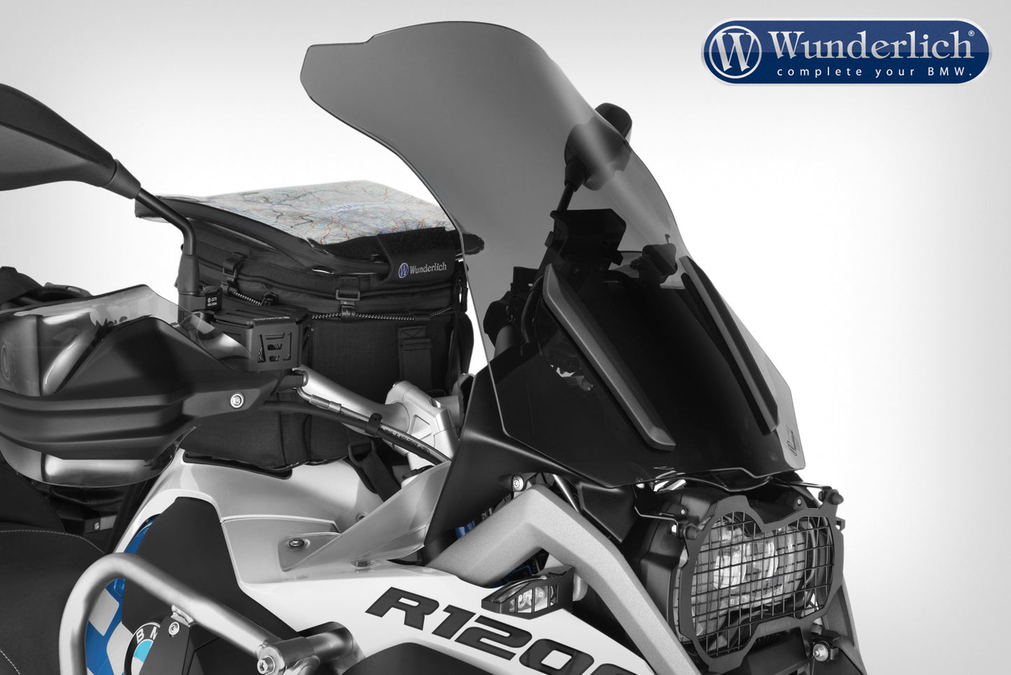 Wunderlich ERGO screen MARATHON II  smoked grey