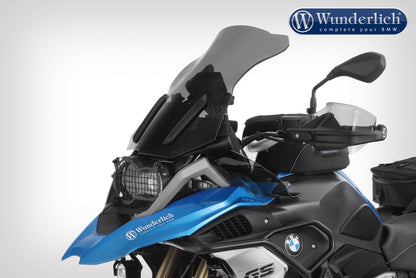 Wunderlich MARATHON windshield with windshield reinforcement - left and right - smoked grey