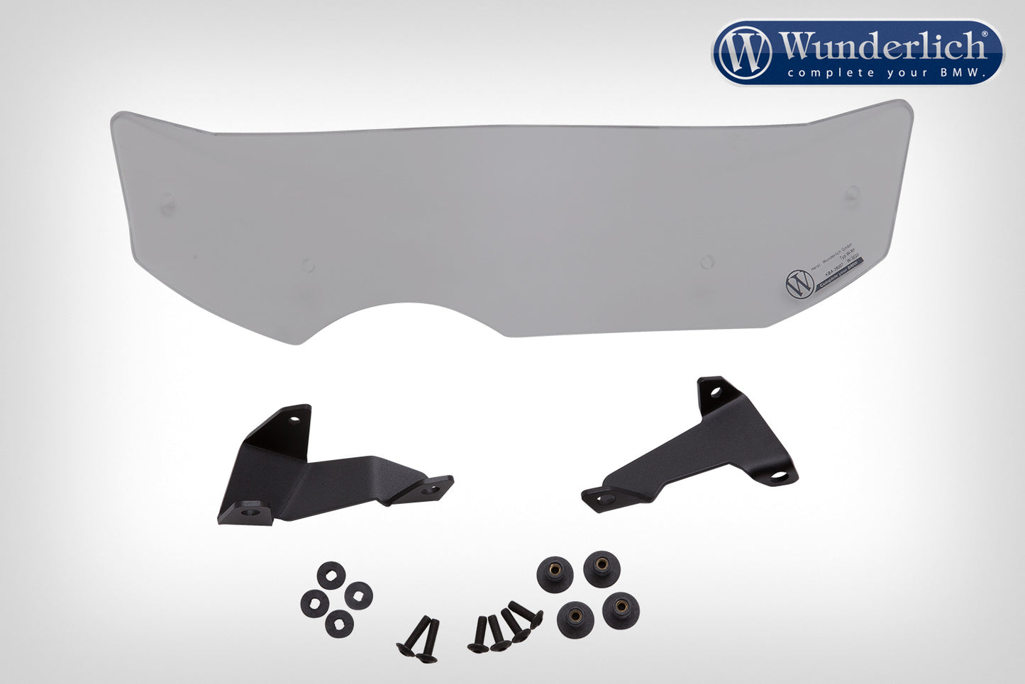 Wunderlich Screen wind guard COMFORT  smoked grey
