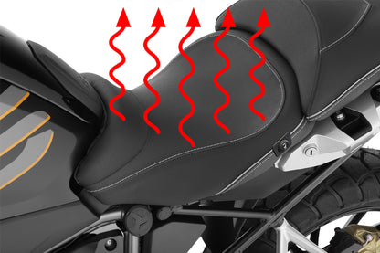 AKTIVKOMFORT rider seat with aftermarket seat heating - low - black
