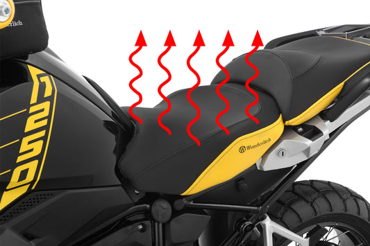 Passenger Seat »AKTIVKOMFORT« - standard with seat heating Smart Plug & Play - yellow | Edition 40 Years GS