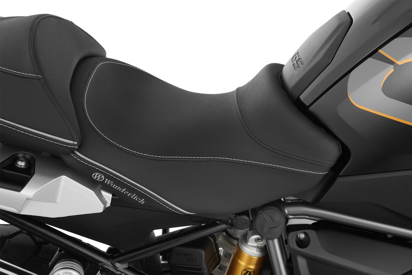 AKTIVKOMFORT rider seat - low with seat heating Smart Plug & Play - black