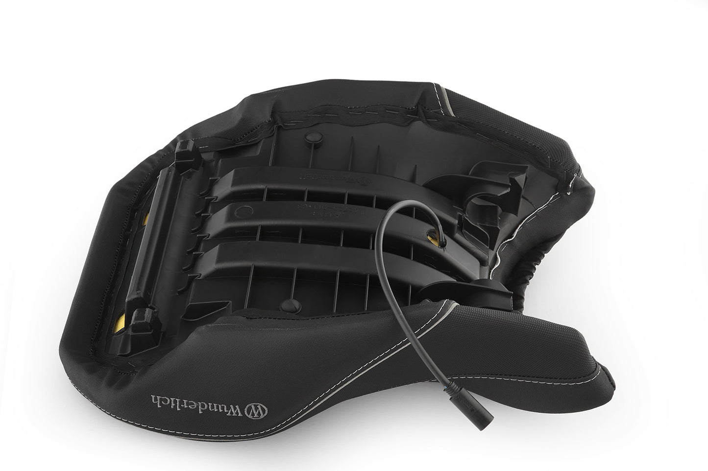 AKTIVKOMFORT rider seat - with seat heating Smart Plug & Play - high - black