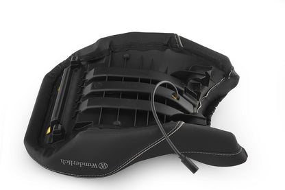 AKTIVKOMFORT rider seat - with seat heating Smart Plug & Play - high - black