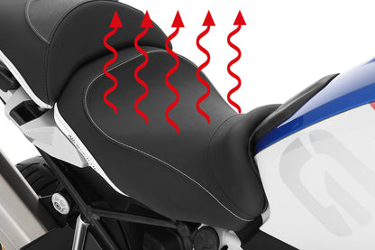 AKTIVKOMFORT rider seat with seat heating Smart Plug & Play - low - Rallye / HP-Edition