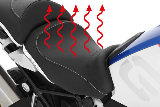 AKTIVKOMFORT rider seat with seat heating Smart Plug & Play - low - Rallye / HP-Edition