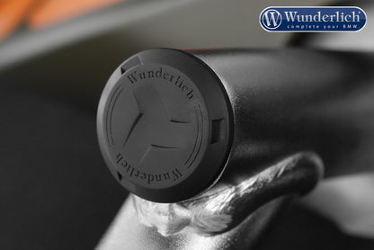 Wunderlich tank protection bar cover plugs - black